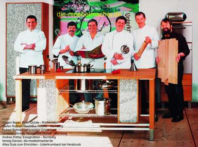 2002 organisierten wir die Kochshows für die Biomesse Grüne Lust 
